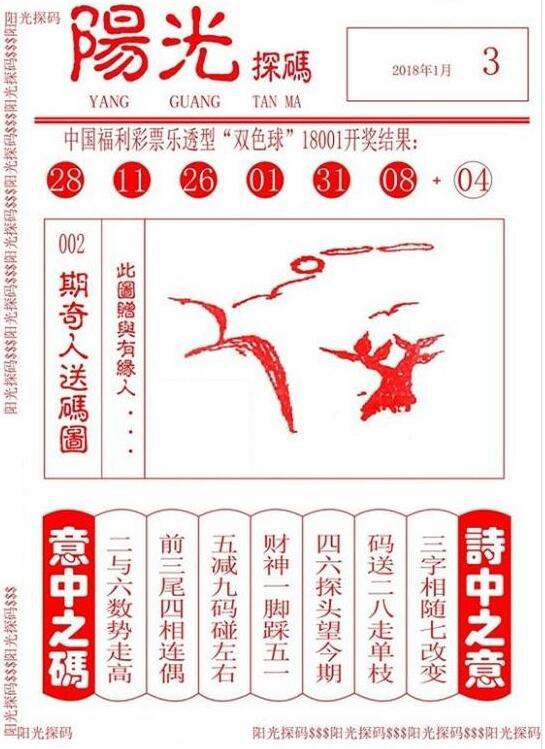 探秘双色球阳光探码图总汇，揭秘数字背后的奥秘