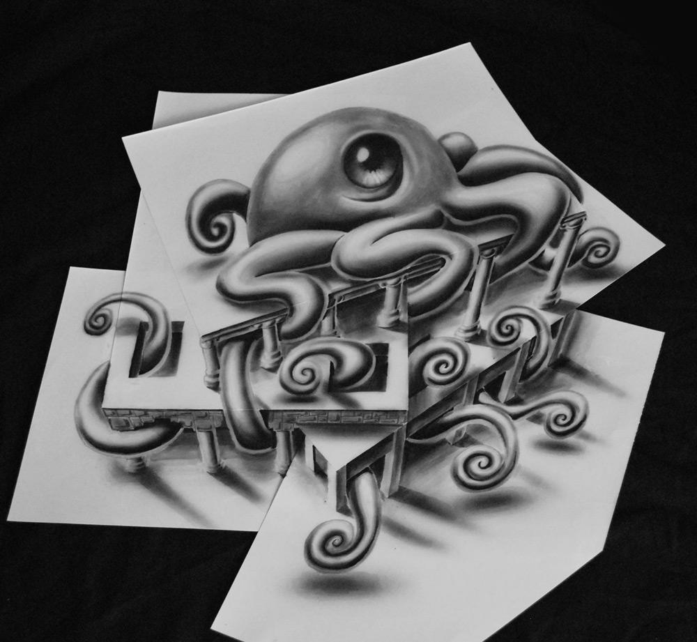 3D画教程，一步一步图解，打造你的立体艺术世界