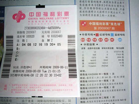 探索中国福利彩票双色球，中奖明细的奥秘与魅力