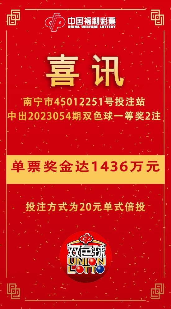 双色球开奖